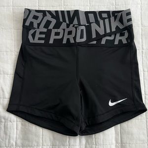 NikePro crossover compression shorts